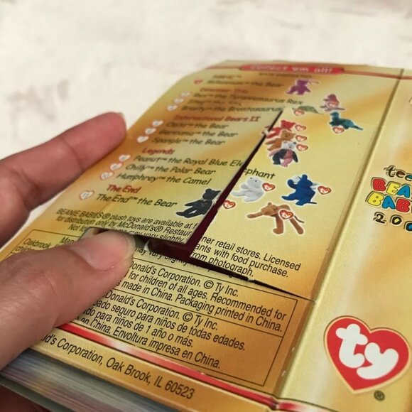 Collectible TY Millennium The Bear McDonald's Original Packaging McDonalds - Picture 6 of 12